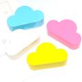 White Cloud Shape Key Holder Creative Home Storage Holder Hanger Magnetic Magnet Keychain Holder Wall Decor Gift Magnetic Hooks