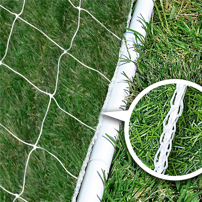 Soccer Ball Goal Net Football Nets Polypropylene Mesh for Gates Training Post Nets Full Size Nets only 4 S