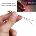 5/10Pcs DAYFULI laser diode 650nm 6mm 3/5V 5 million watt Adjustable Laser Dot Diode Module Red Copper Head Mini Laser Pointer