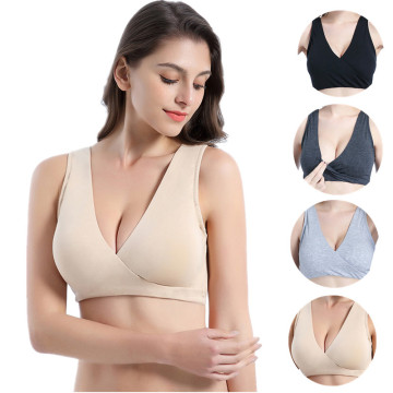 Maternity Nursing Bra For Breastfeeding Bras For Pregnant Cross Bra Voedings Soutien Maternidad Esoutien Gorge Allaitement