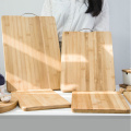 XYj Wooden Chopping Blocks Tool Bamboo Rectangle Hangable Cutting Board Durable Non-slip Kitchen Accessories Chopping Board 1pcs