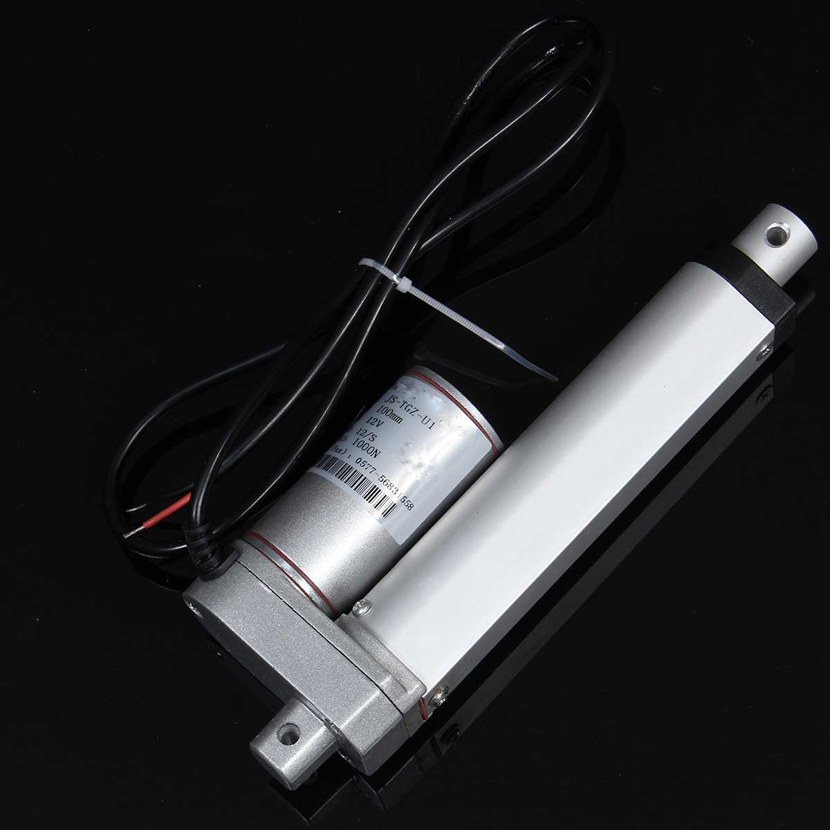 DC 12V Electric Linear Actuator 1000N 50-500mm Stroke Linear Motor Controller 12mm/s Electric Bracket 2"/4"/6"/8"/16"/20"
