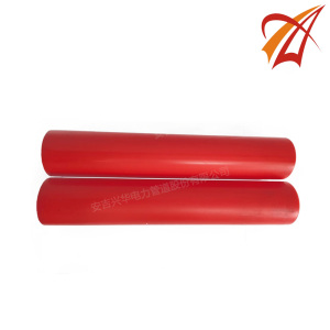 Red High Rigidity MPP Cable Protection Pipe