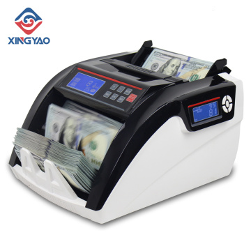 5800D UV/3MG LCD Display With 3 Magnet Multi-Currencies Counter Machine Cash Money Counting Compteuse De Billets