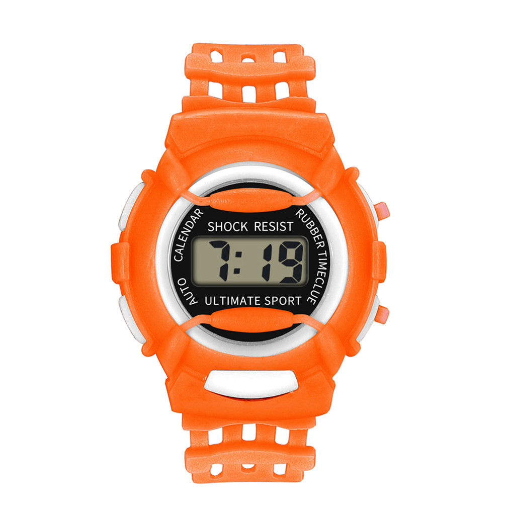 Children Watch Girls Analog Digital Sport LED Clock Electronic Waterproof Wrist Watch Silicone kids Sport Digital watches 2020