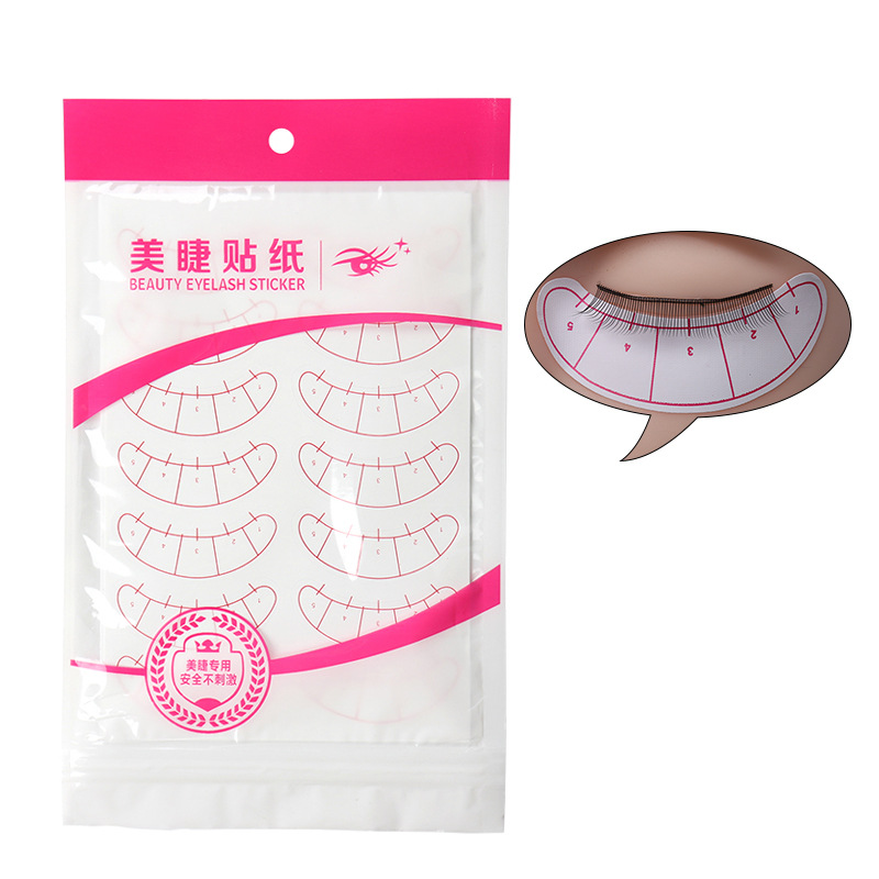 Professional 70 pairs/pack Under Eye Pads Eye Stickers With Scale Best Quality Eye Patch For Eyelash Extension