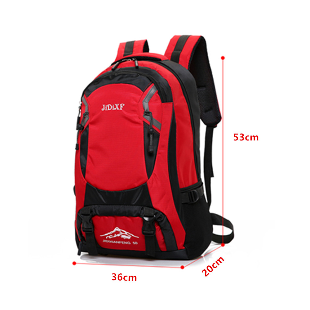 50L Men's Climbing Bag Waterproof Nylon Laptop Backpack Men Rucksack Outdoor Sports Travel Hiking Camping Woman Bag Multi-pocket