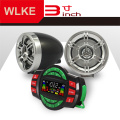 WLKE Motorcycle Bluetooth Wireless Speakers Audio System Stereo MP3 Radio ATV UTV Scooter Marine