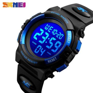 SKMEI Children LED Electronic Digital Watch Chronograph Clock Sport Watches 5Bar Waterproof Kids Wristwatches For Boys Girls