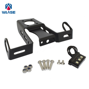 waase YZF-R6 License Plate Holder Frame with LED Light For Yamaha YZF R6 2006 2007