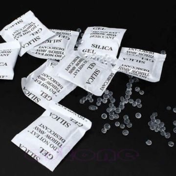 100 Packets Lot Silica Gel Sachets Desiccant Pouches Drypack Ship Drier H7ED