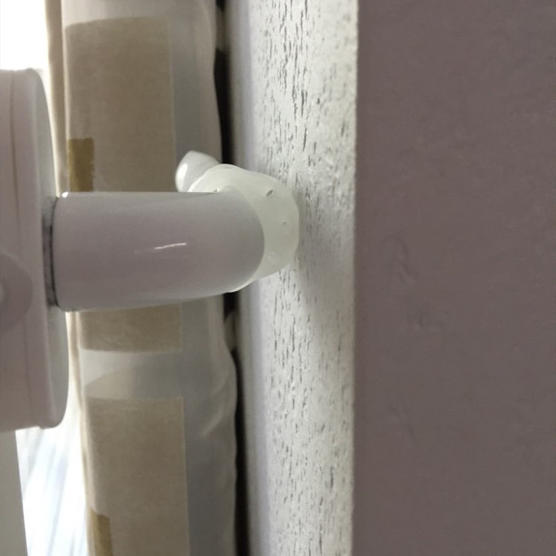 5pcs Door Stopper Transparent Silica Gel Door Handle Buffer Wall Protection Doorknob Bumper Walls Furniture Protective
