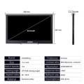 13.3 inch 2K touch screen Portable Computer gaming Monitor PC HDMI PS3 PS4 Xbo x360 IPS LCD Display Monitor for Raspberry Pi