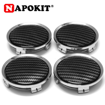 4Pcs 75mm 3D Carbon Fiber Pattern Car Hub Cap Wheel Center Cap For Mercedes Benz W212 W210 W220 W203 W204 W205 A B C E CLA Class