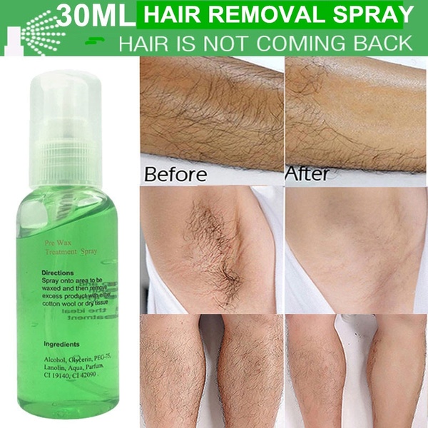 Smooth Body Hair Removal Spray PRE & After Wax Treatment Spray Waxing Sprayer Skin Smooth Repair Essence 60ml