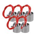 BQLZR 5pcs Stainless Steel 220V 120W Injected Mould Heating Element Band Heater