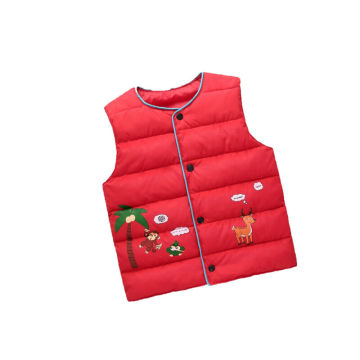 PUDCOCO Kids Baby Girls Boys Warm Padded Vest Coat Outerwear Light Jacket Waistcoat Support wholesale