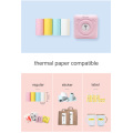 Mini Bluetooth Wireless Thermal Printer Sticker Paper Kit Photo Label Printing Portable Label Sticker Photo Thermal Printer