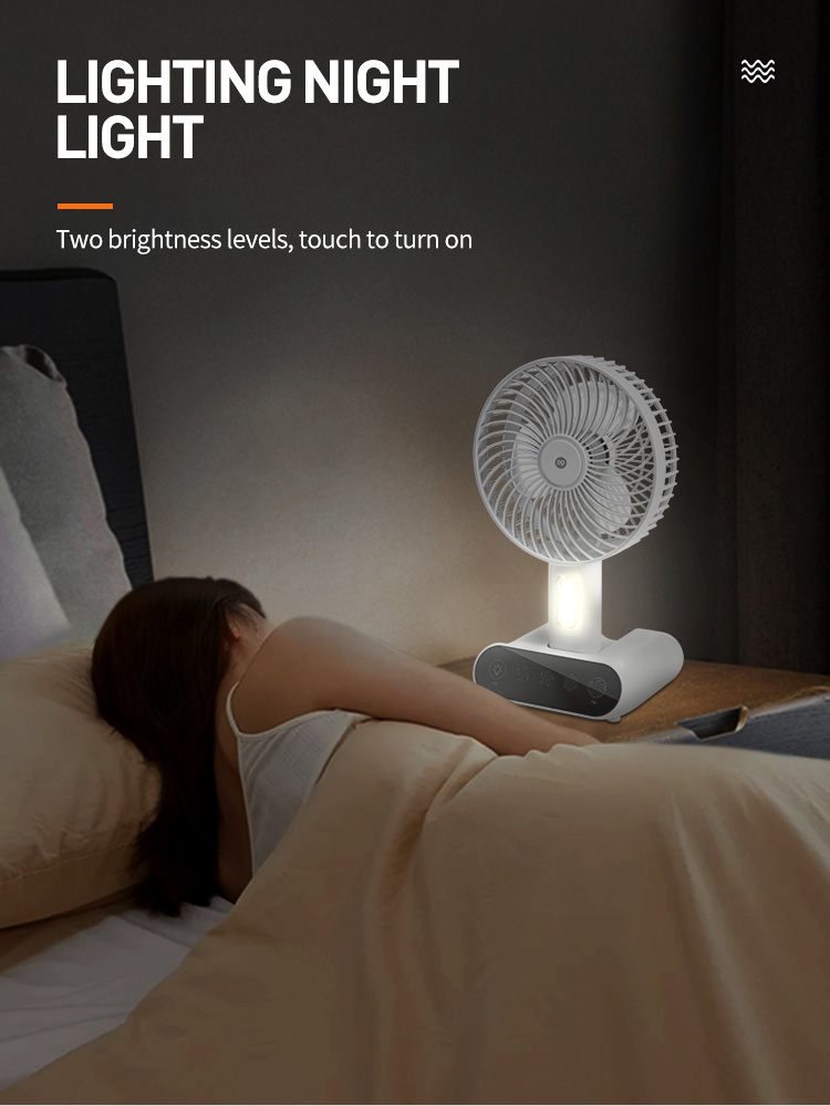 Foldable Desktop Portable Rechargeable Fan with Light-7624-detail-5