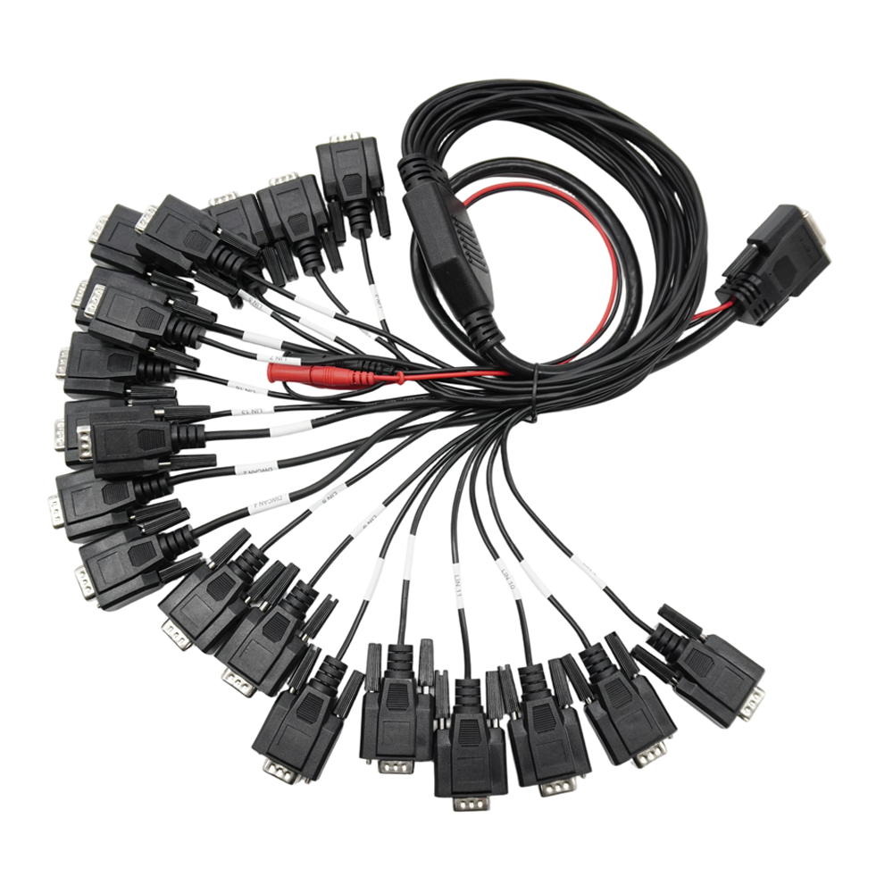 DB26P Male OBD Diagnostic DB9 Harness