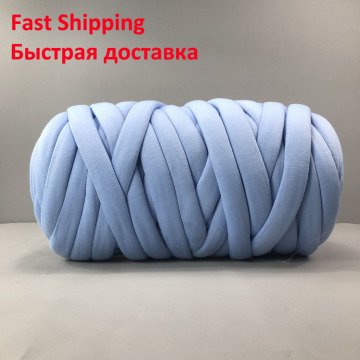 Super Chunky Yarn Cotton Yarn Arm Knitting Vegan Yarn Giant Bulky Yarn Big Cotton Tupe Chunky Knit Blanket Braid Merino Wool 25M