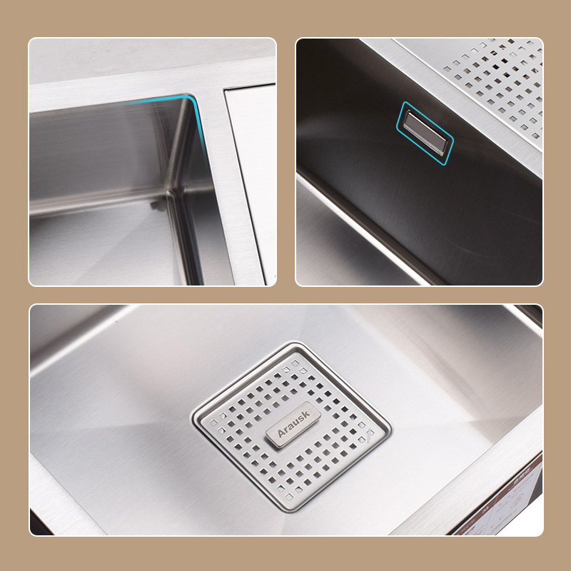 sink with cup rinser