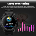 LIGE New Sport Watch Man Women Smart Watch Blood Pressure Tracking Fitness Chronograph IP68 Waterproof Clock For Android ios