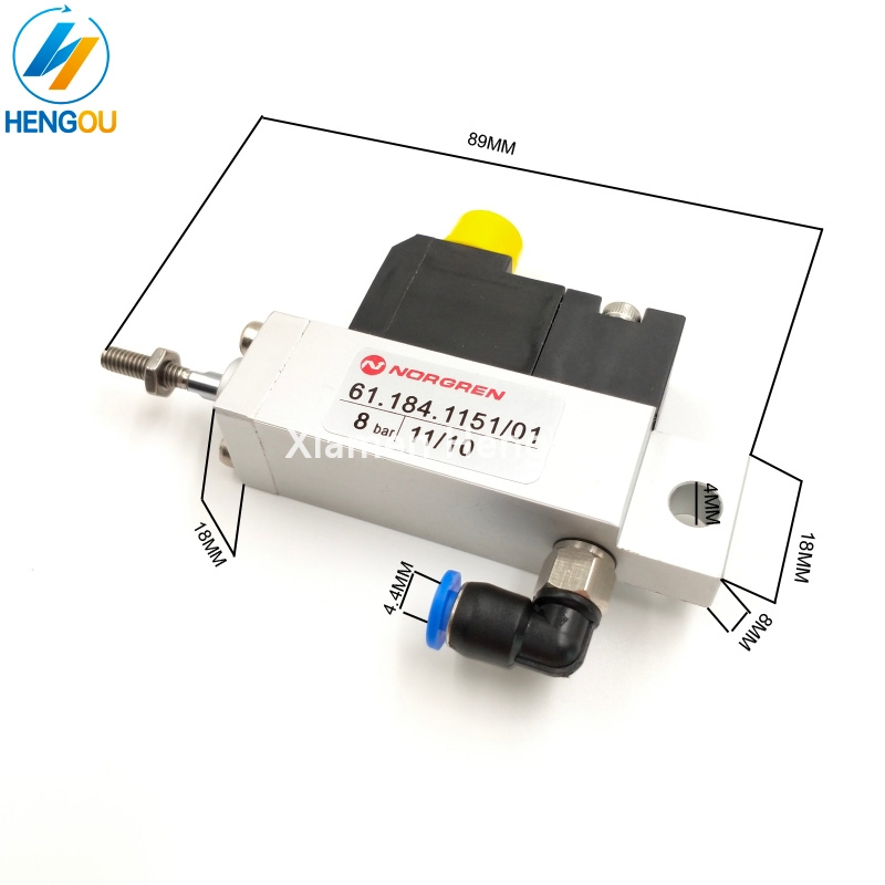 Free shipping high quality 61.184.1151 cylinder solenoid valve for SM102 SM74 etc. printing machine parts