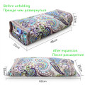 Health Care Full Buckwheat Husk Pillows Cotton Muslin Buckwheat Hull Pillows High And Low Adjustable Bedding Travel Cervical