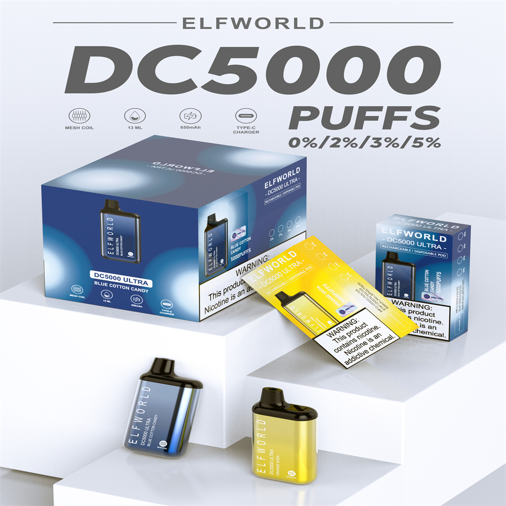 Disposable Vape Elf World Dc5000 Ultra30