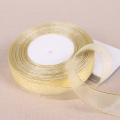 New 2-2.5CM White Chiffon ribbons Sewing art handmade DIY materials supplies wedding cake decoration holiday gift packages 45 M