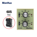 ManHua ST3PR electrical time relay Electronic Counter relays digital timer relay with socket base