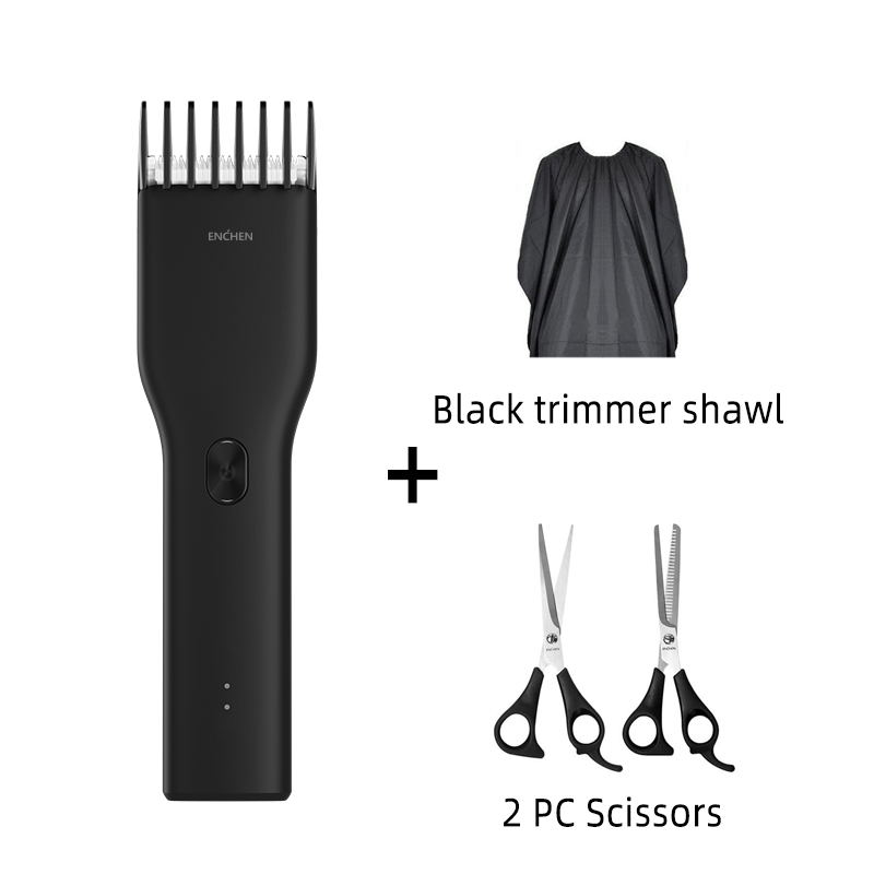 Electric Hair Trimmer Clipper Xiaomi Enchen USB Hair Cutter Fast Charging Hair Men Trimmer Xiaomi Clipper for Barbershop Home