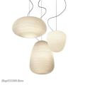 Nordic Creative Pendant Lights milky White Glass Whorls Kitchen Hanging Lamps Luminaria Dining Living Room home decor Fixtures