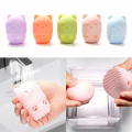 Cute Kitty Silicone Makeup Sponge Holder Portable Puff Storage Box Puff Holders Cosmetic Puff Capsule Carrying Case Make Up Tool