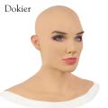 Dokier Soft Silicone cosplay Female Headware Masks Props for Crossdresser Transvestite Halloween Cosplay Male to Female