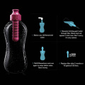 550ml Water Bobble Hydration Filter Portable Outdoor Hiking Travel Gym Healthy Water Purifier Drinking Bottle Filtered