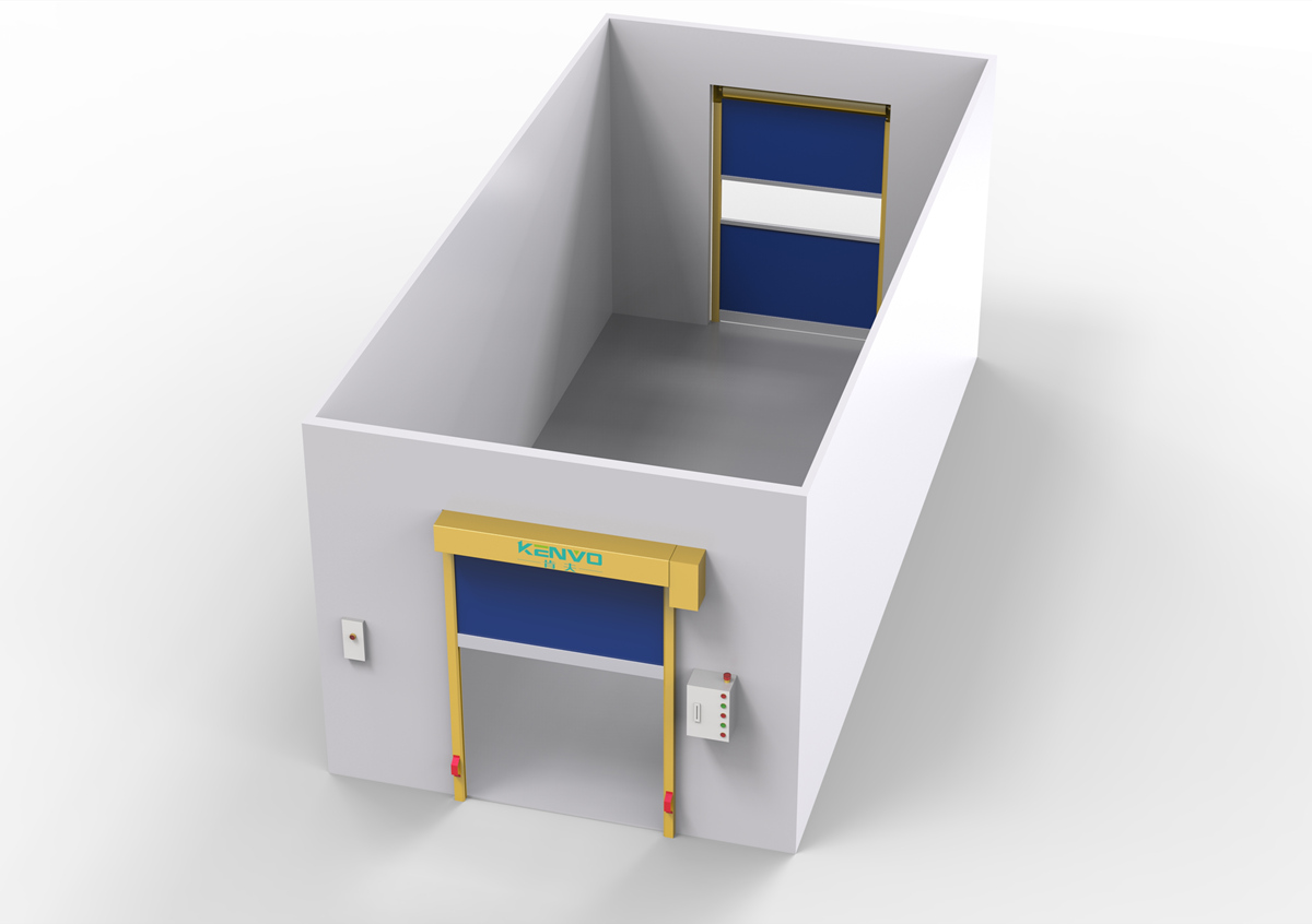 interlocking pvc high speed rolling doors major