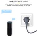 1-5x Smart WiFi Plug Adaptor 16A Remote Voice Control Power Monitor Socket Outlet Timing Function Work With Alexa Google Home