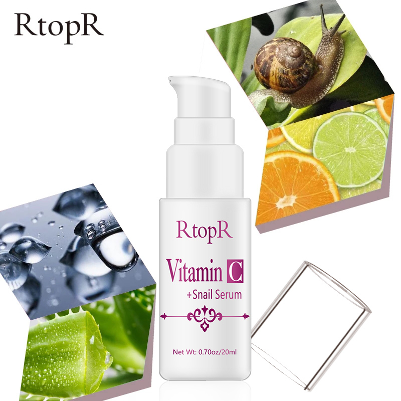 Vitamin C Snail Serum+Polypeptide Gold Serum 24K For Man And Women Moisturizing Skin Care Suit Anti-Aging Remover Speckle 20ml