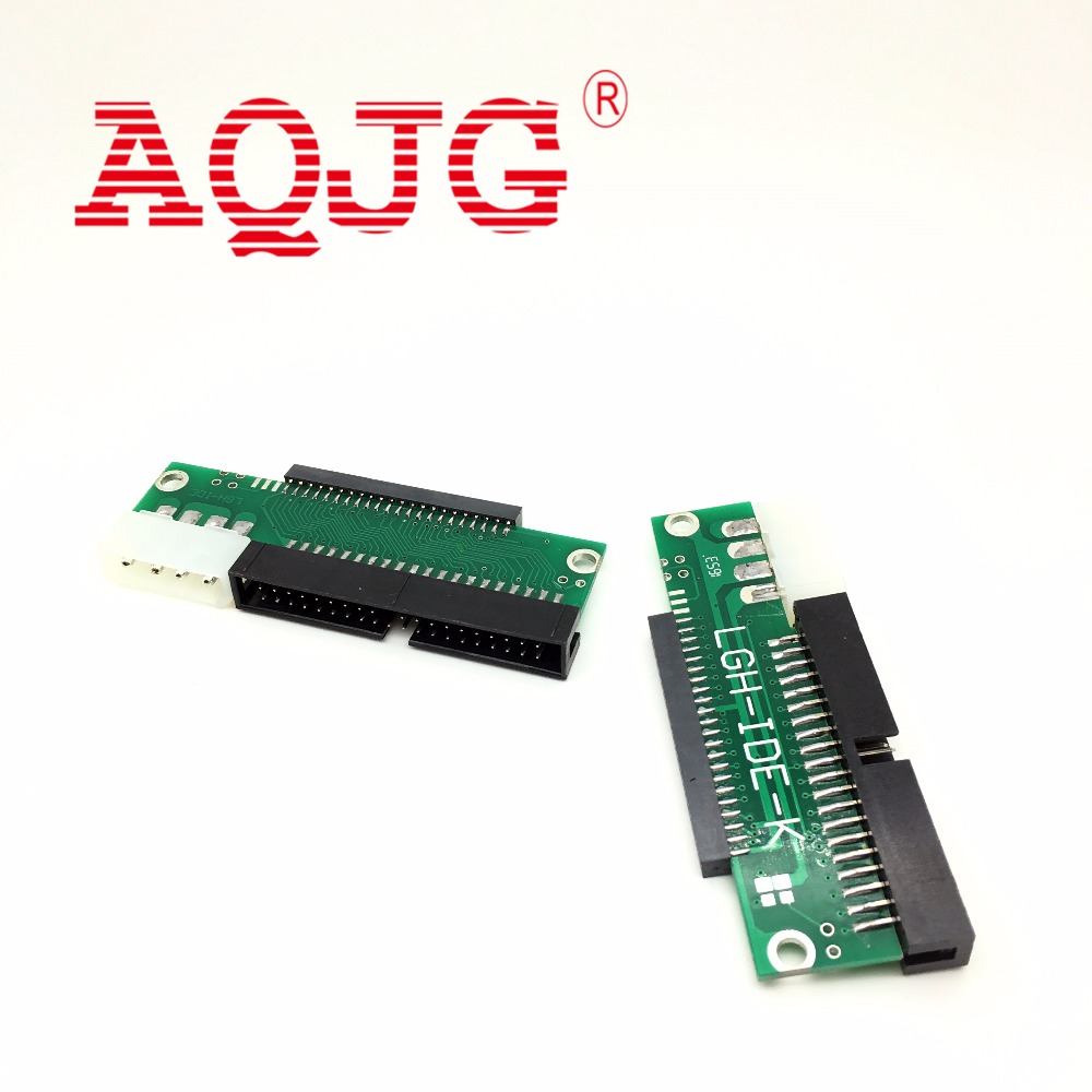 New 2.5" to 3.5" HDD Adapter 44Pin IDE 2.5 HD to IDE 3.5 40Pin Hard Disk Drive Converter for Laptop Desktop AQJG