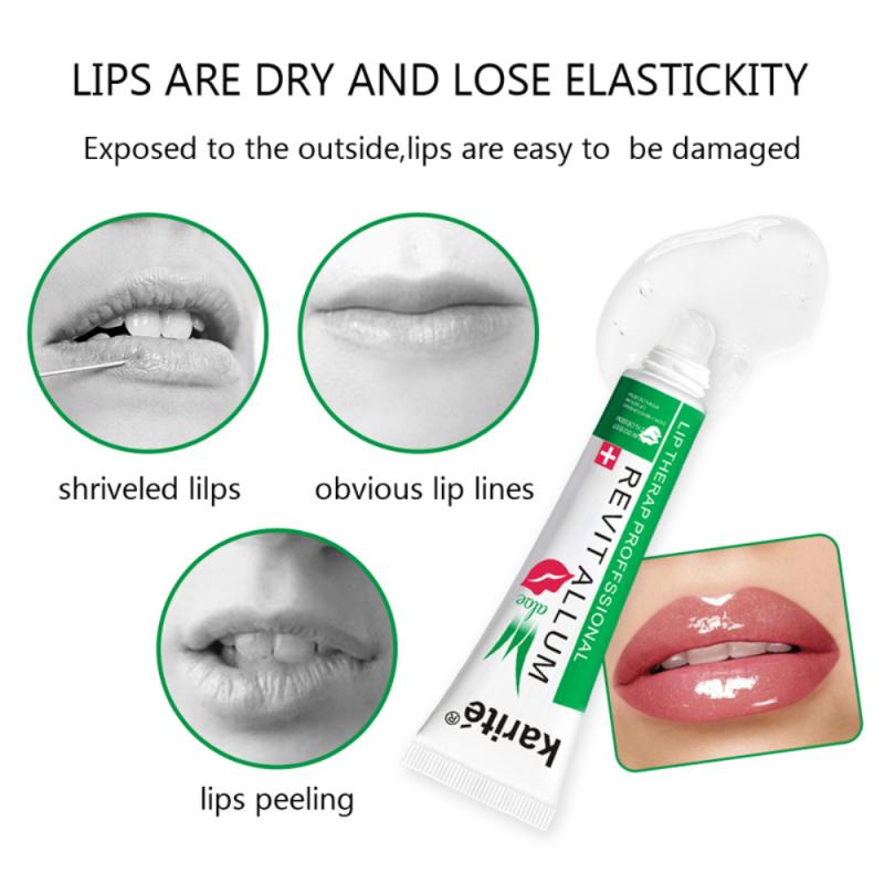 Aloe Vera Lip Enlargement Big Mouth Elastic Jelly Lip Moisturizing Lip Oil Transparent Lip Glaze Lip Gloss Lip Enhancer TSLM1