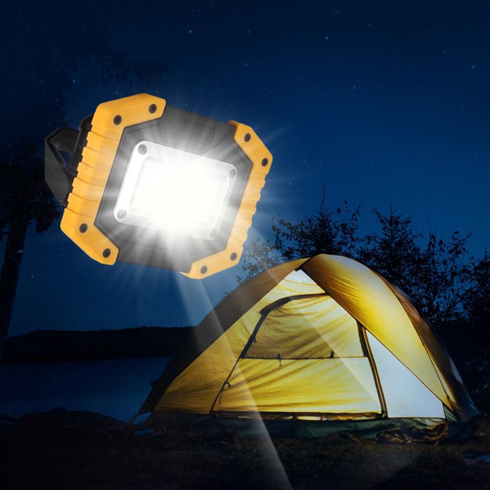 USB Rechargeable flashlight Portable COB Led Flashlight Outdoor Hunting Camping torch Tent lantern For 18650 or AAA Battery