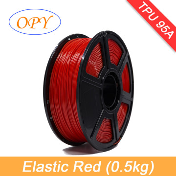 Filament Tpu 1.75 Rubber Flexible Flex Plastic Material 0.8 kg 3D Printer Thread Yarns Spinning Rods Coloring Ruski Kit Handle