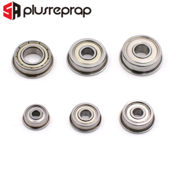 10PCS Flange Ball Bearings F623zz F624zz F625zz F604zz F606zz F688zz for 3D Printers Parts Deep Groove Pulley Wheel