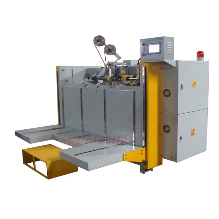high quality BZD-2000mm semi-automatic single piece stitching/stitcher machine1