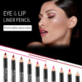 10pcs Magical 10 Colors Lip Liner Makeup Lasting Waterproof Does Not Fade Surface Matte Wooden Lipstick Pen Make Up Tools TSLM2