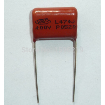 10pcs CBB capacitor 474 400V 474J 0.47uF 470nF P15 CL21 Metallized Polypropylene Film Capacitor