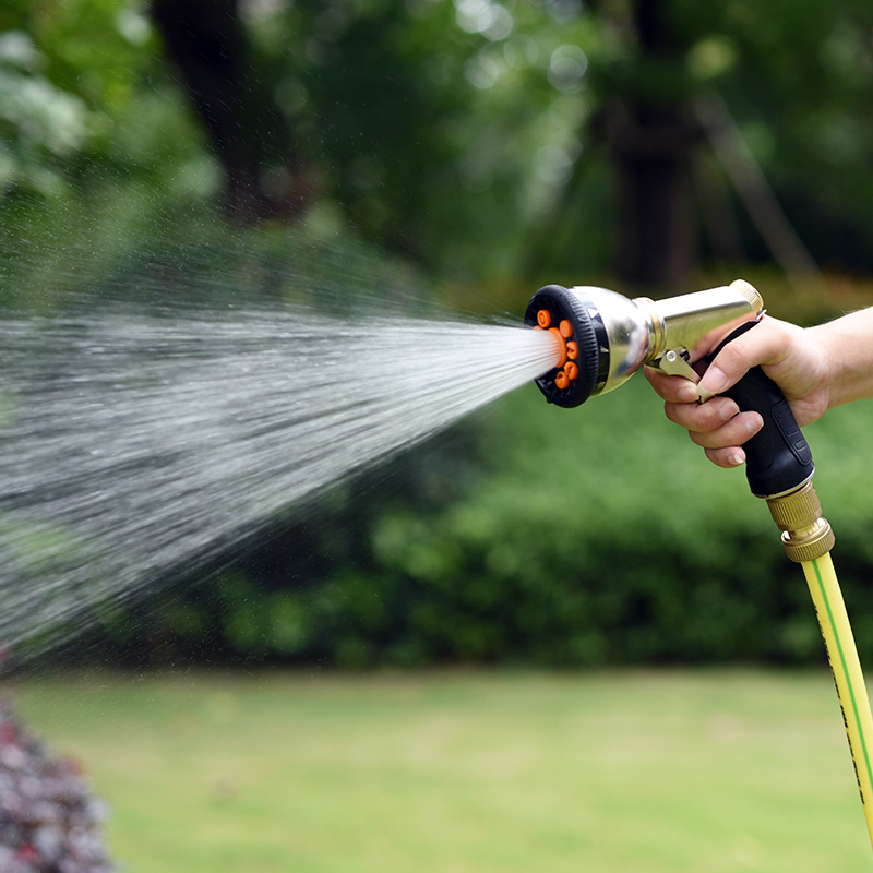 Garden Tools Water Gun Hose Nozzle Mutifunctional Household Watering Car Wash Water Sprayer High Pressure Water Gun Dropshipping