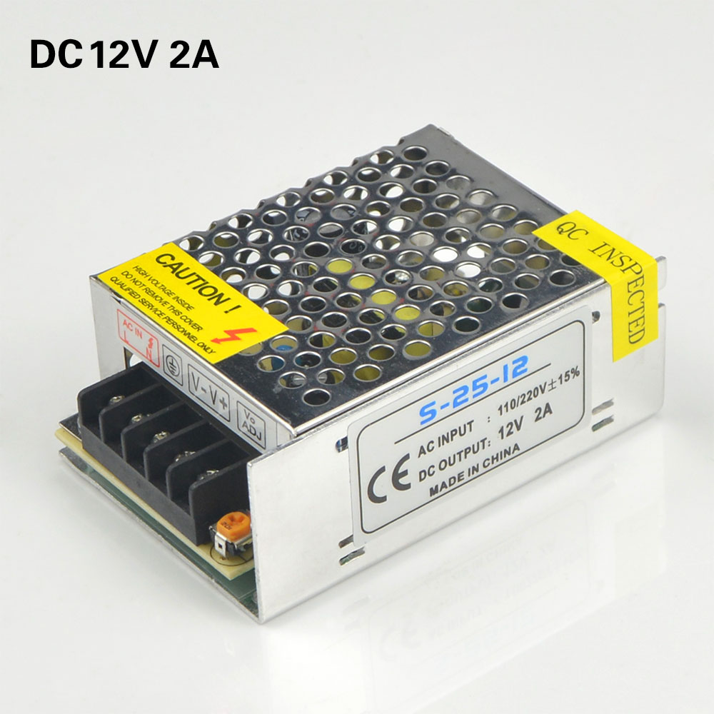 1.25A 2A 3.2A 5A 8.5A 10A 12.5A 15A 20A 30A Switch Power Supply Adapter AC100V-240V to DC12V For LED Strip Lighting Transformer